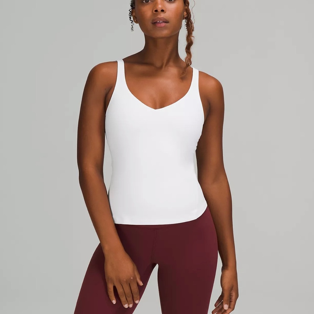 Lululemon White Align Tank Top